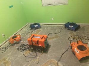water damage restoration walls